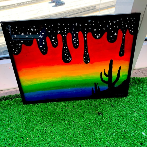 “For Lost Souls” Acrylic Paint Wall Art - Picture 1 of 12